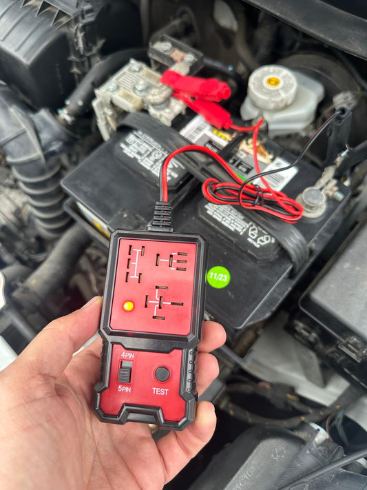 Automotive Relay Testing 12 V