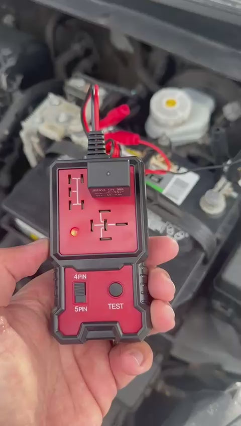 Automotive Relay Testing 12 V